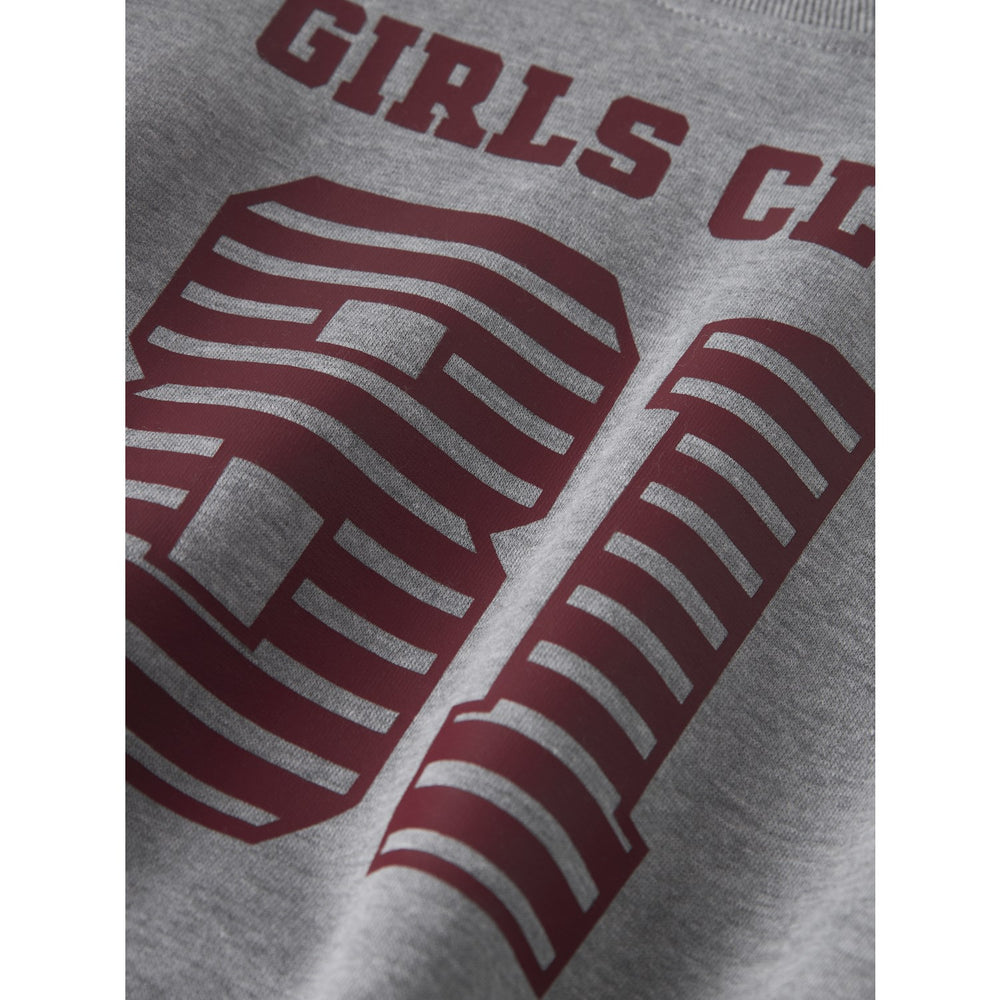 Køb Name It Grey Melange Nkftaya Ls Rlx Kort Sweat Bru Box