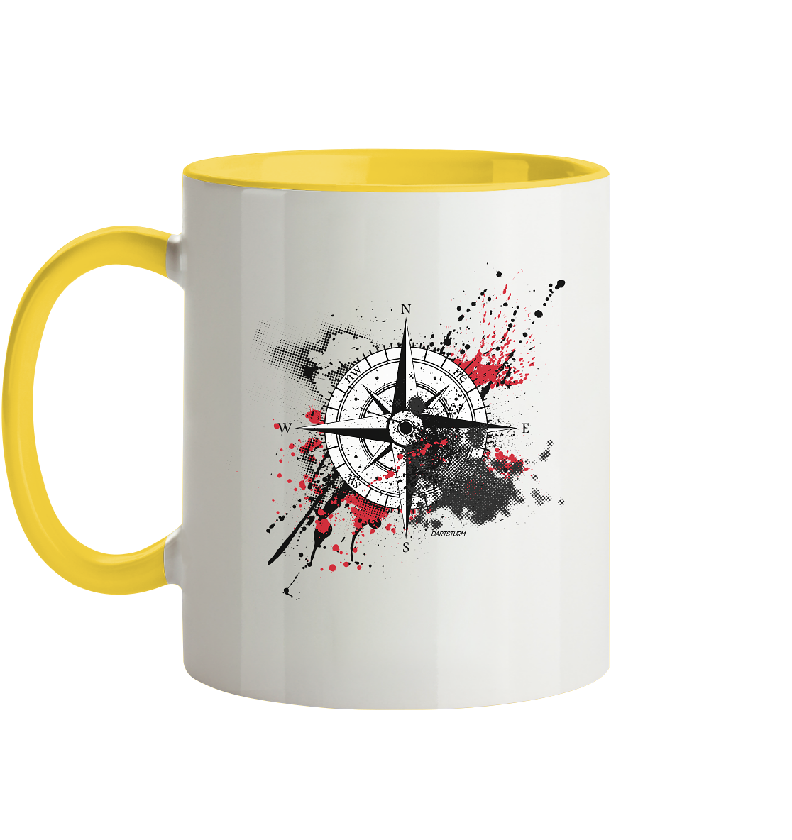 DartSturm - Navigator - Tasse zweifarbig
