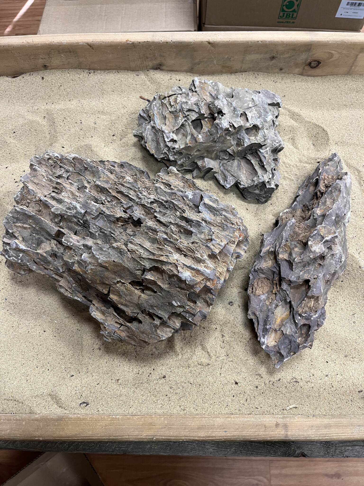 AQXL selected Steenbundel A Dragon Rock bruin 3 stuks | Hardscaping