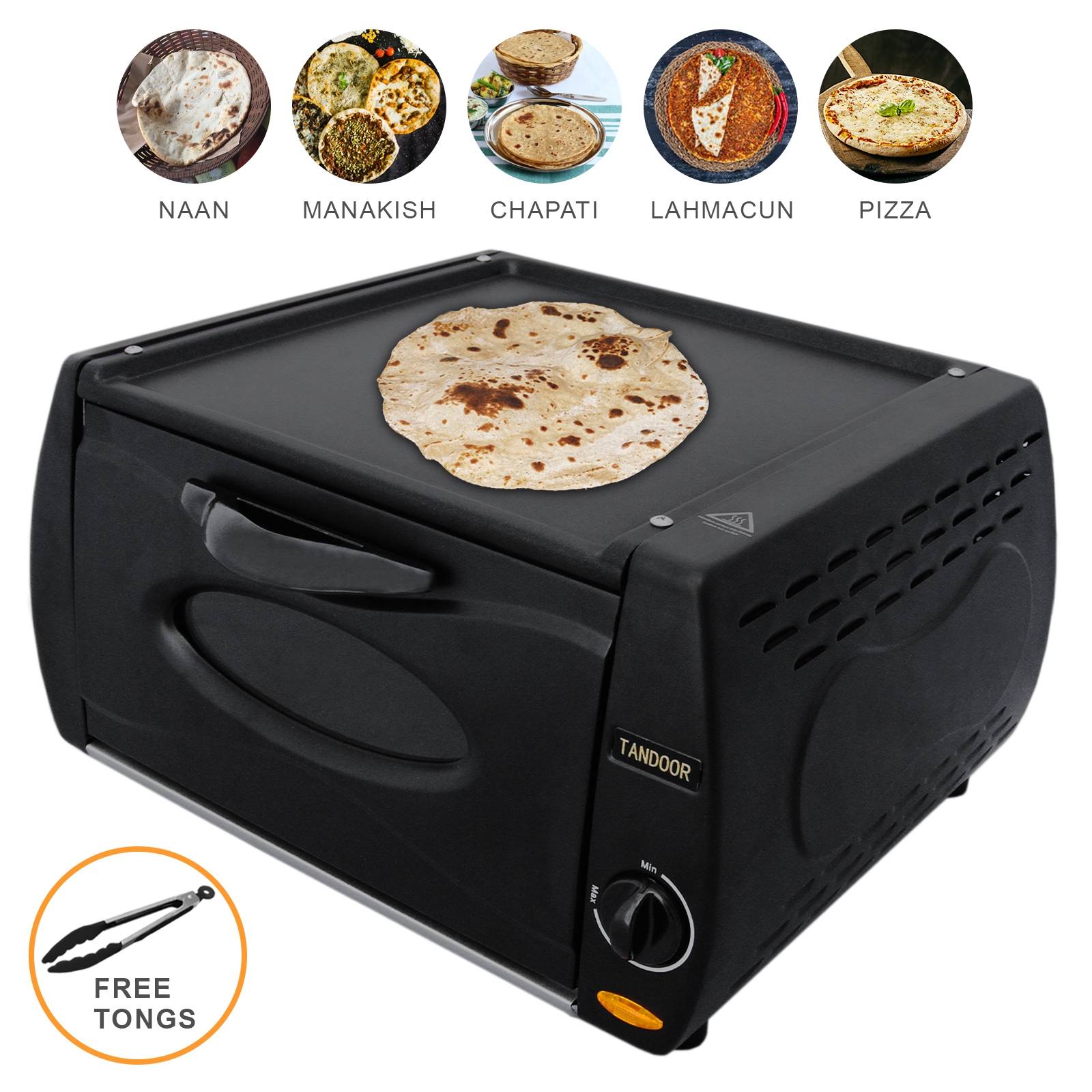 Tandoor 13 liter multifunctionele mini oven