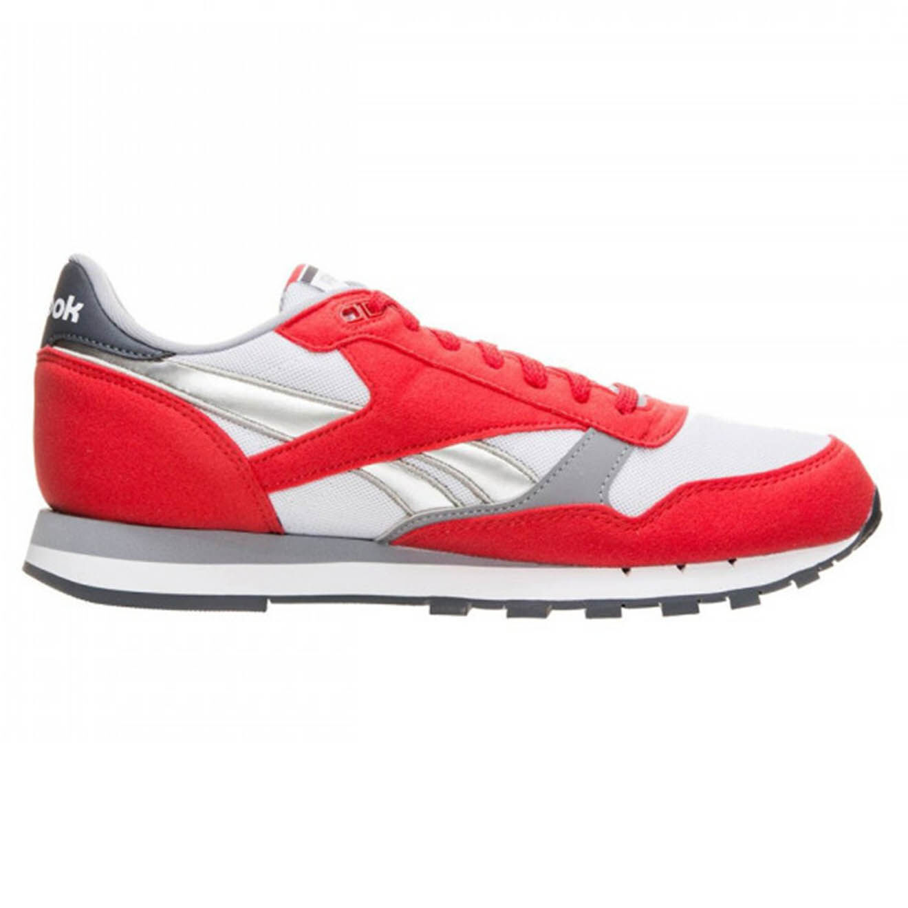 Reebok Baskets en Cuir Cl Leather Rsp rouge/gris/blanc