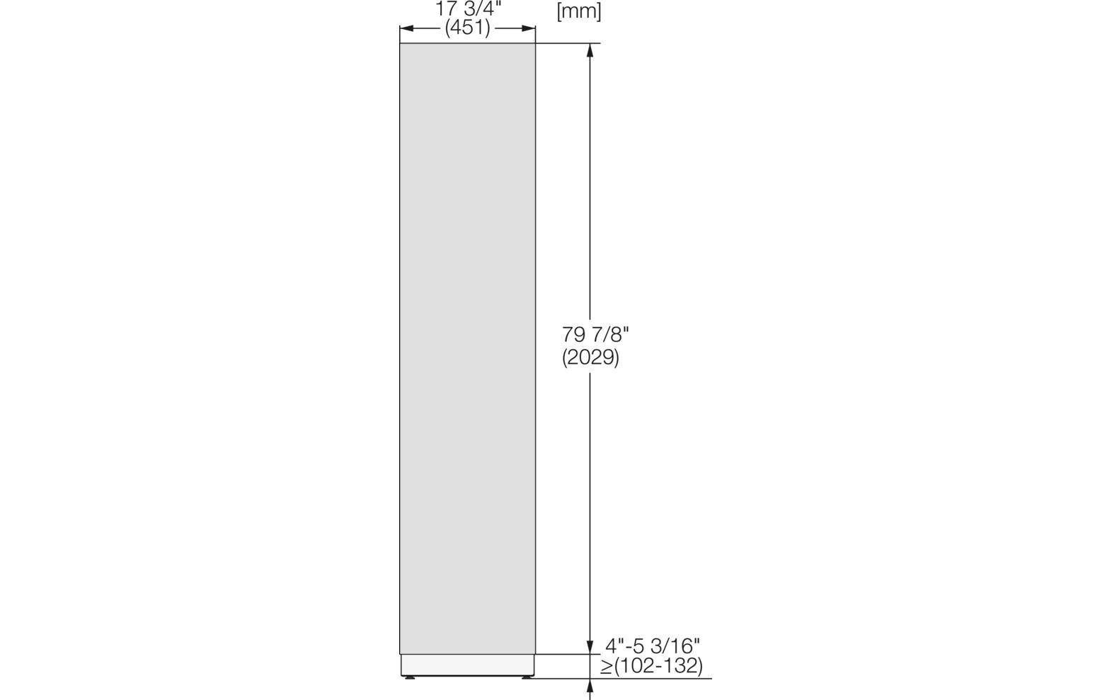 Gefrierschrank F 2413 Vi Links<br>MasterCool-Gefrierschrank