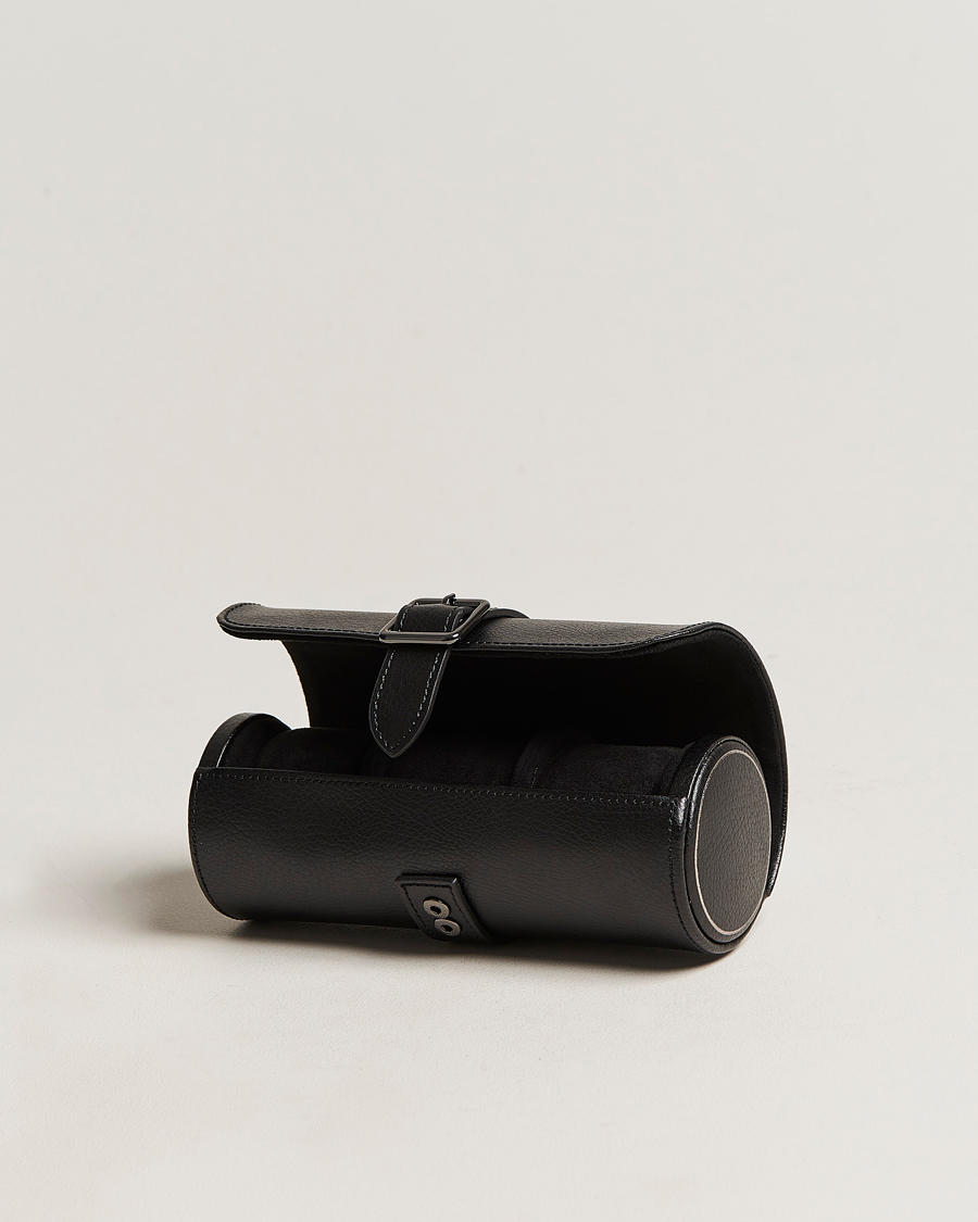 WOLF Triple Watch Roll Black