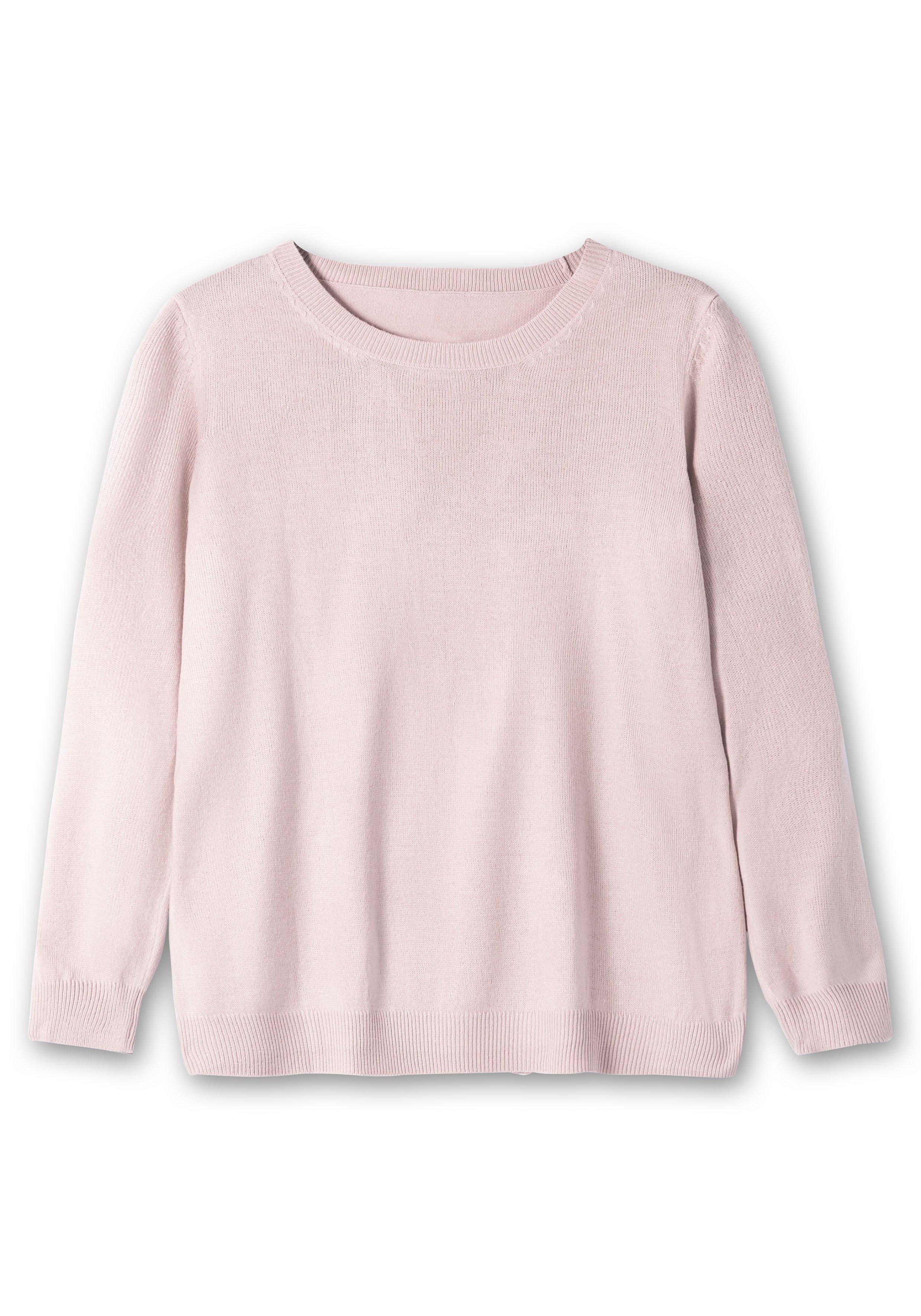 Pullover mit gerippten Abschlüssen