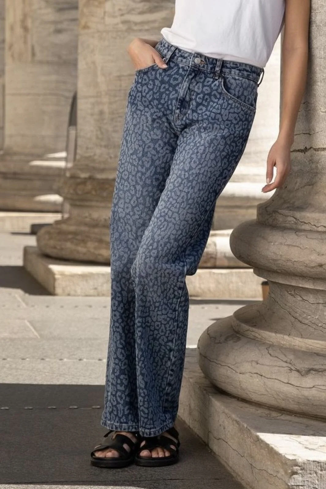 Neo Noir Simona Fade Leo Pants