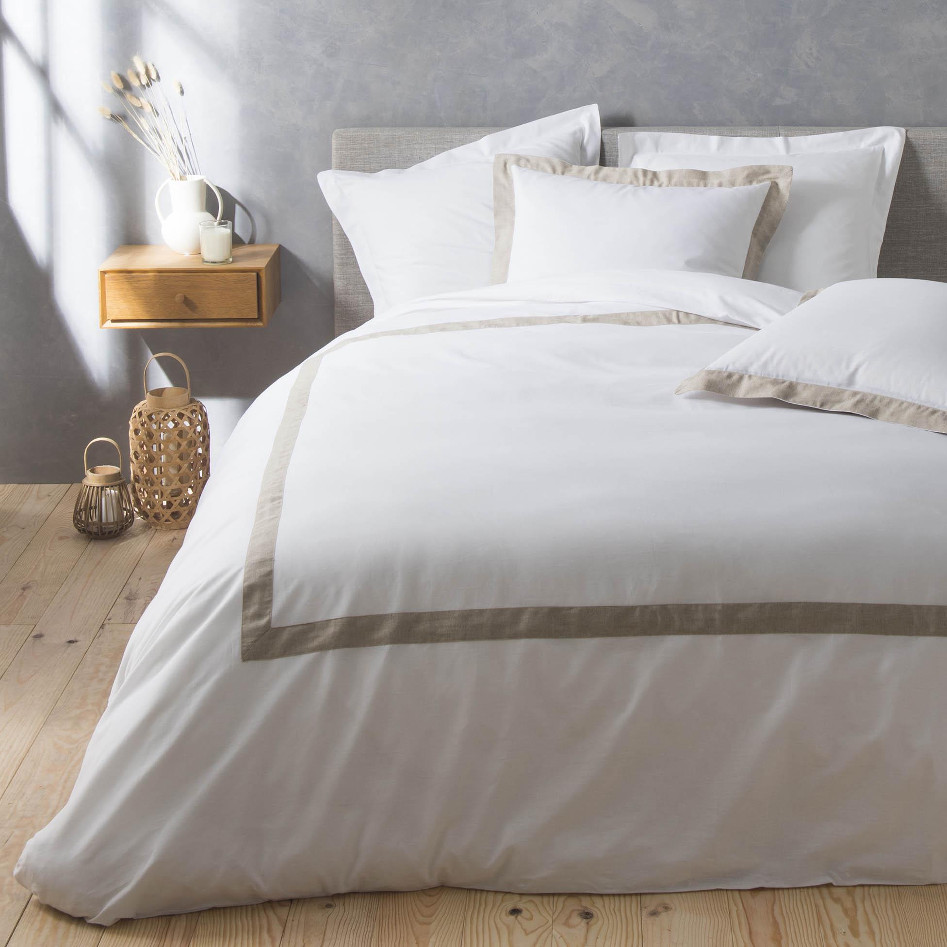 PARURE 3 PIECES 260X240CM UNI 57 FILS LAURALINE