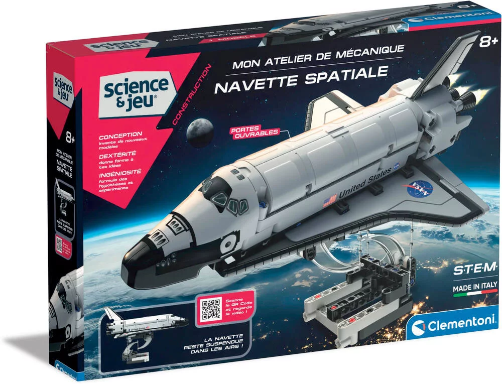 SCIENCE ET JEU - MON ATELIER DE MECANIQUE NAVETTE SPATIALE
