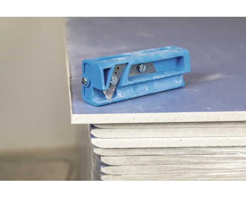 Knauf kantenschaaf met 1 werkmes plus 3 reservemessen