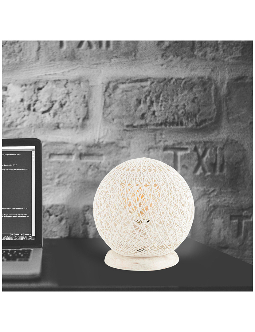 White Balle Table Lamp