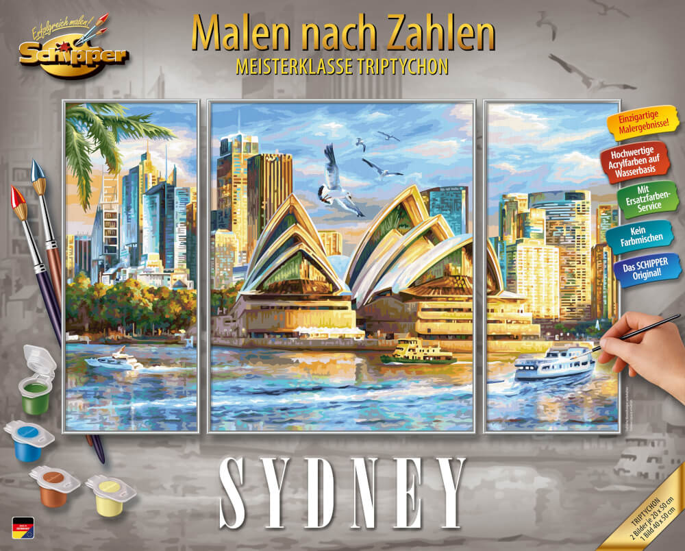 Malen nach Zahlen - Sydney