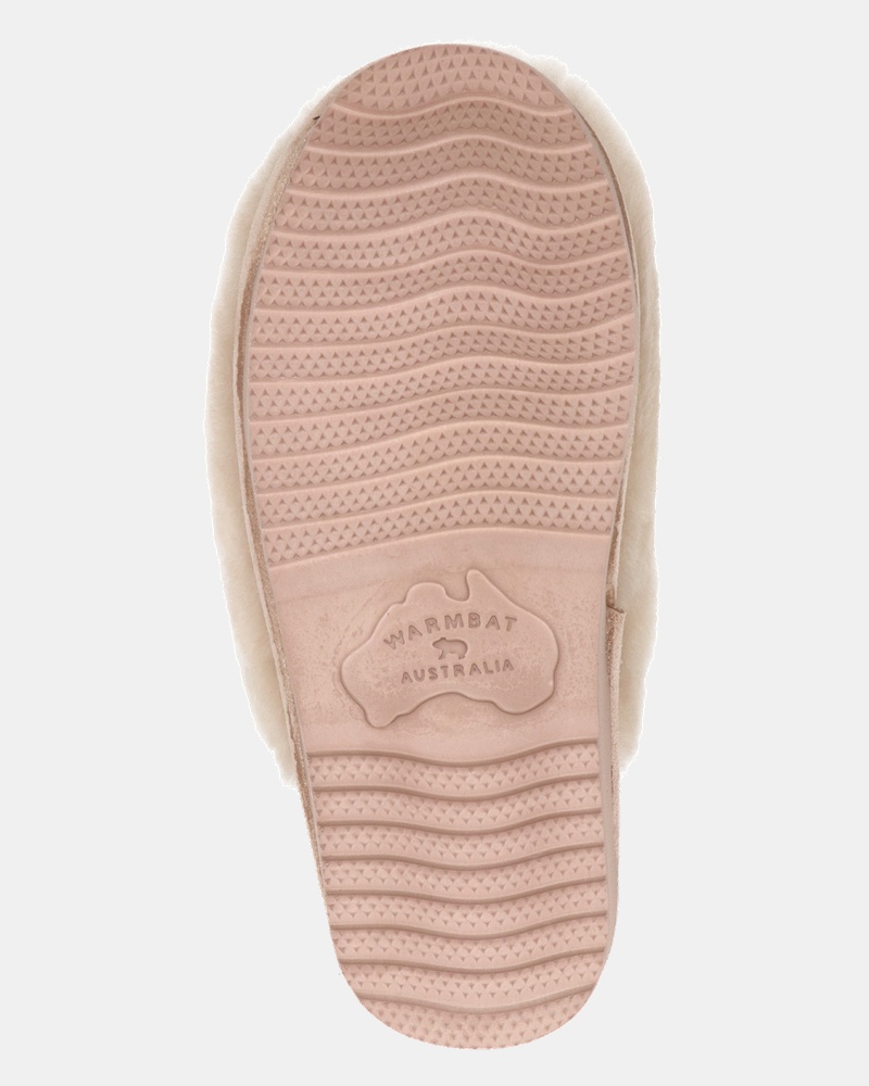 Warmbat Australia Mungo Pantoffels  - beige