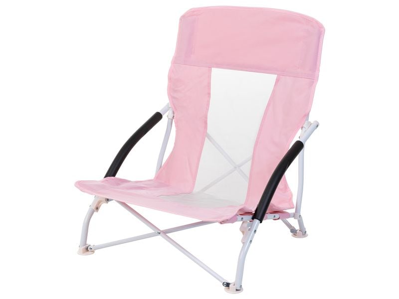 KOOR Strandstuhl Puoolo, Rosa Gemütlicher Campingstuhl
