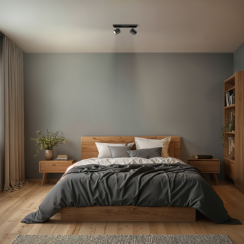Philips Runner zwart GU10 2-lichts