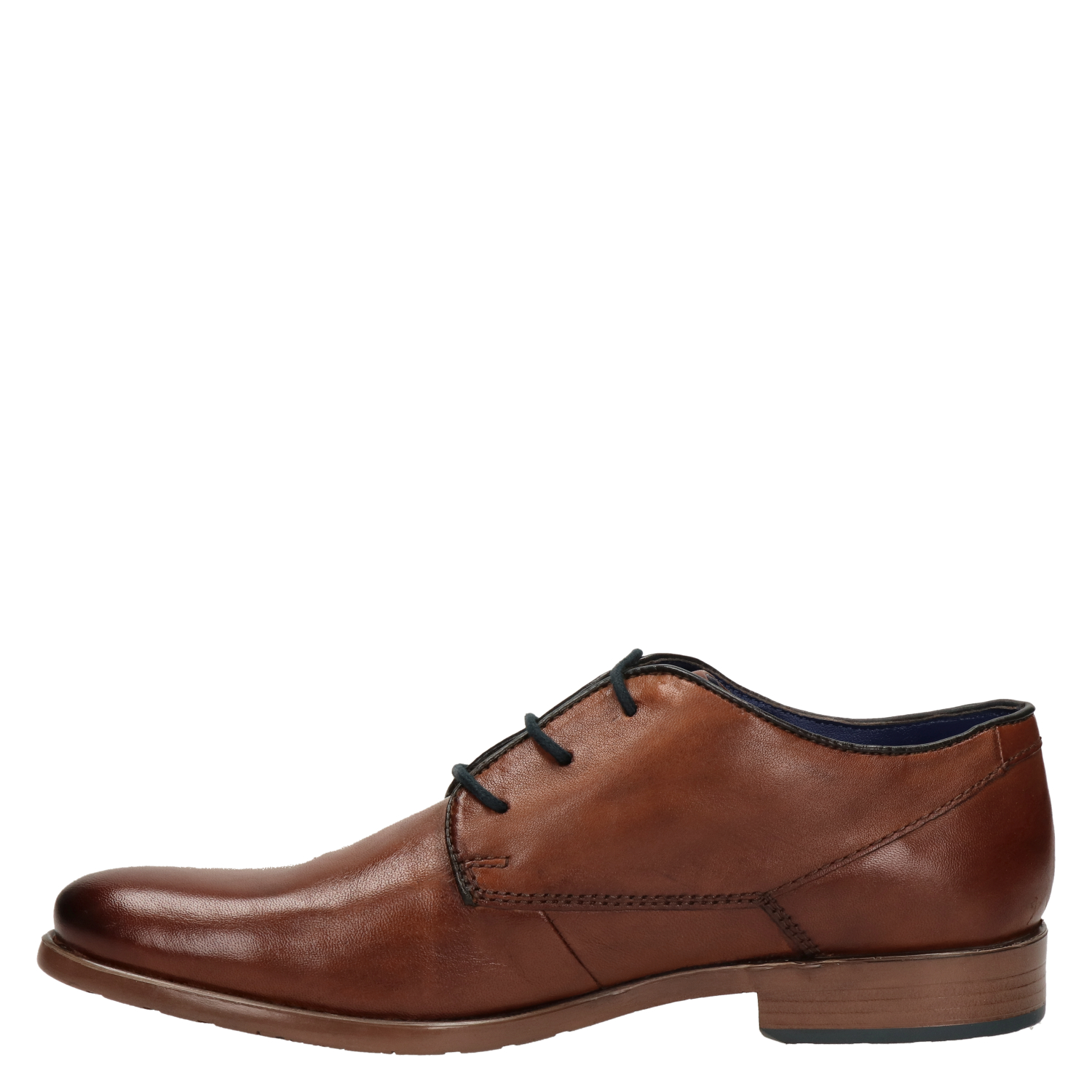 Licio heren nette veterschoen Bugatti Cognac