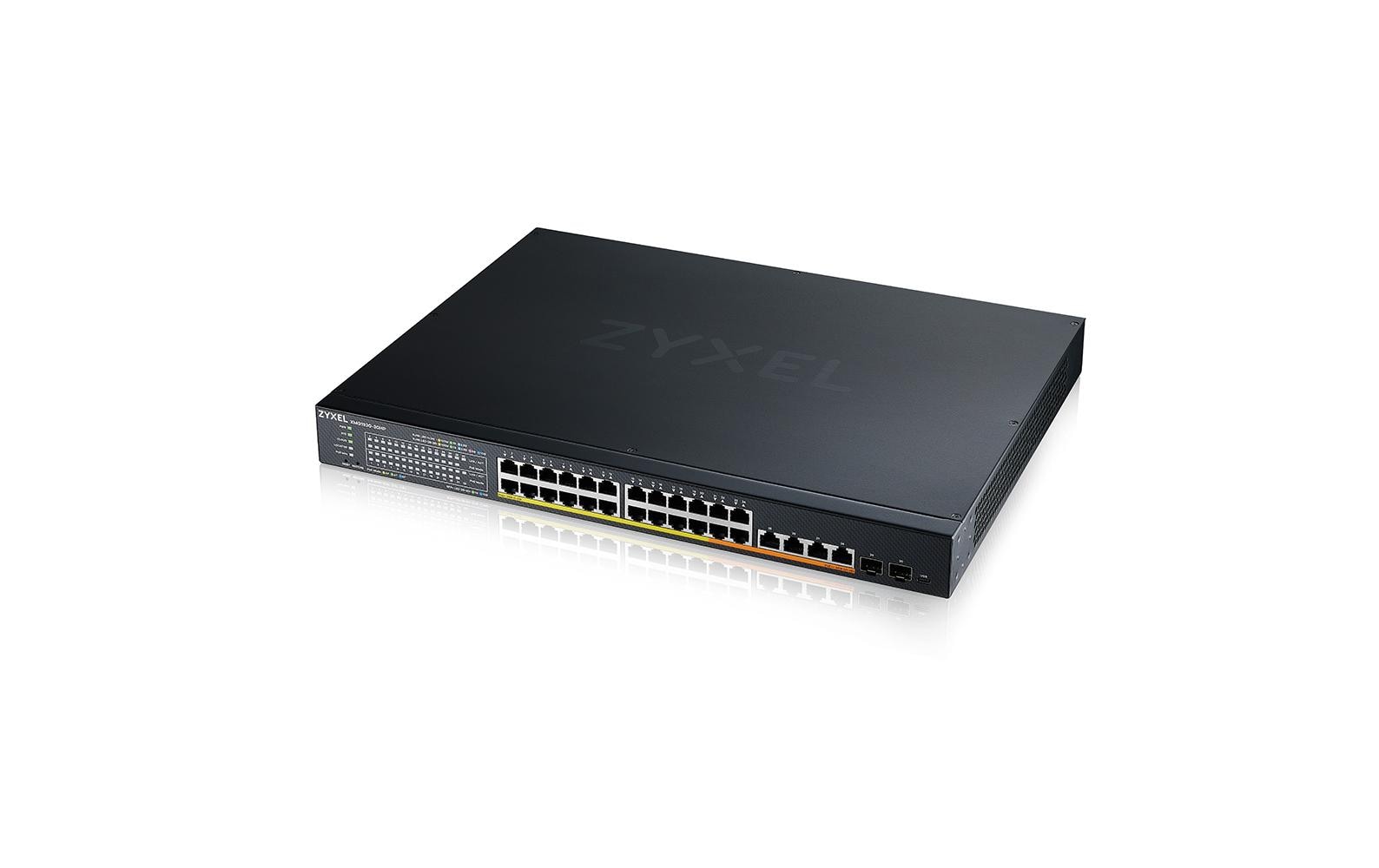 PoE+ Switch XMG1930-30HP 30 Port<br>24-Port 2.5G Multi-Gig Layer 3 Lite Smart Managed Switch mit 6x 10G Uplinks