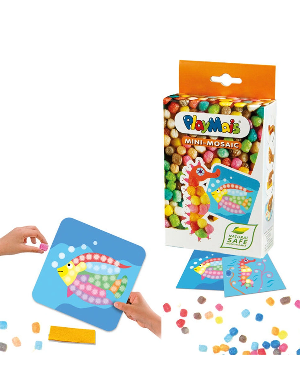 PlayMais-Set MINI MOSAIC - SEA, OWL, CAR 3-teilig