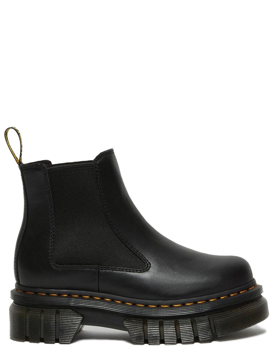 dr martens chelsea boots compensées femme audrick cuir noir
