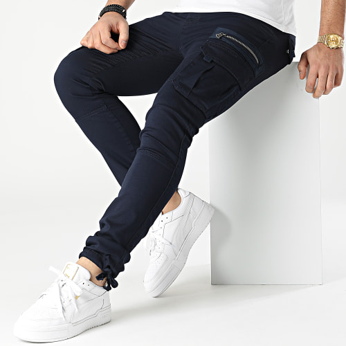 Pantalon Cargo 1750 Bleu Marine