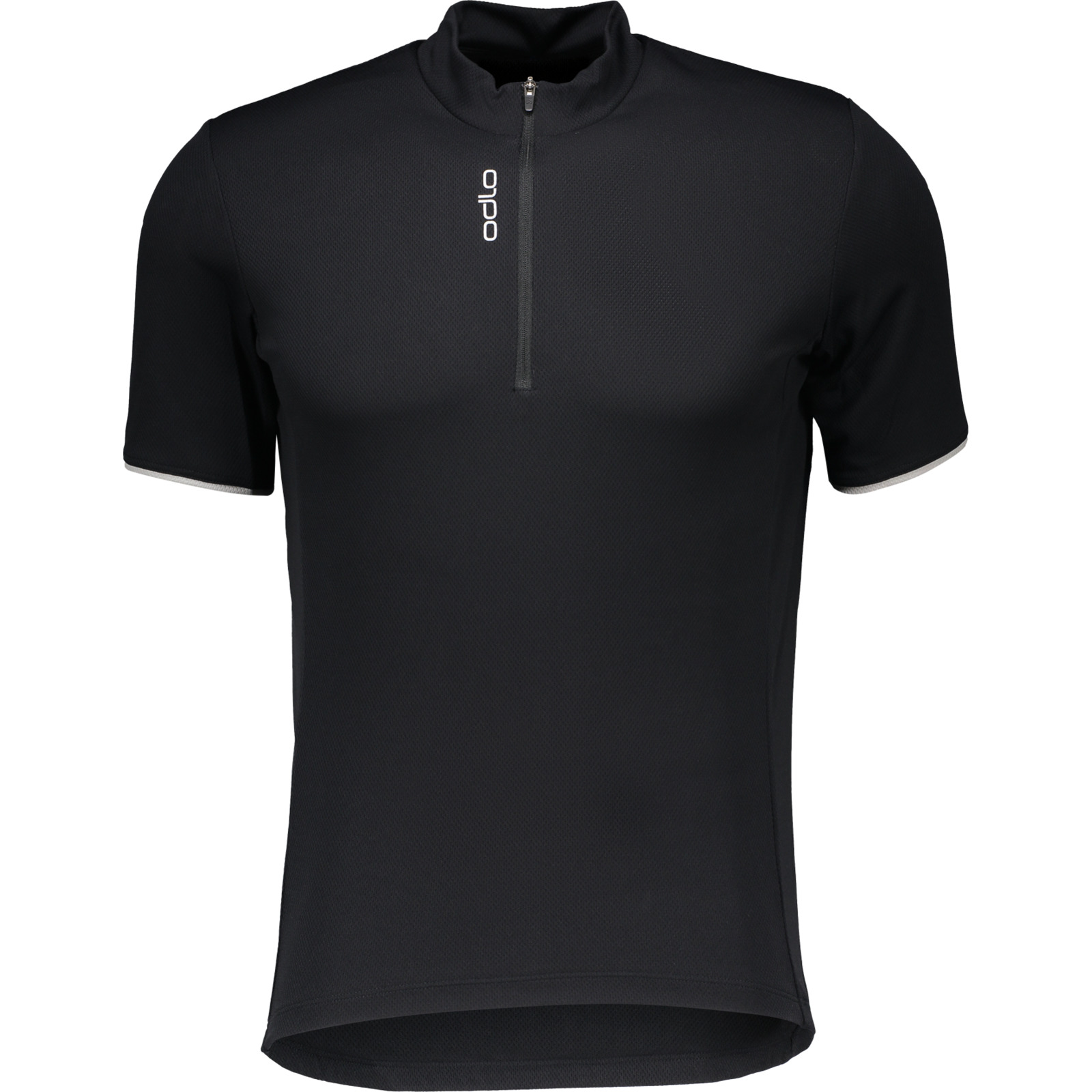 Odlo Herren-T-Shirt Bike Essentials 1/2 Zip S, schwarz