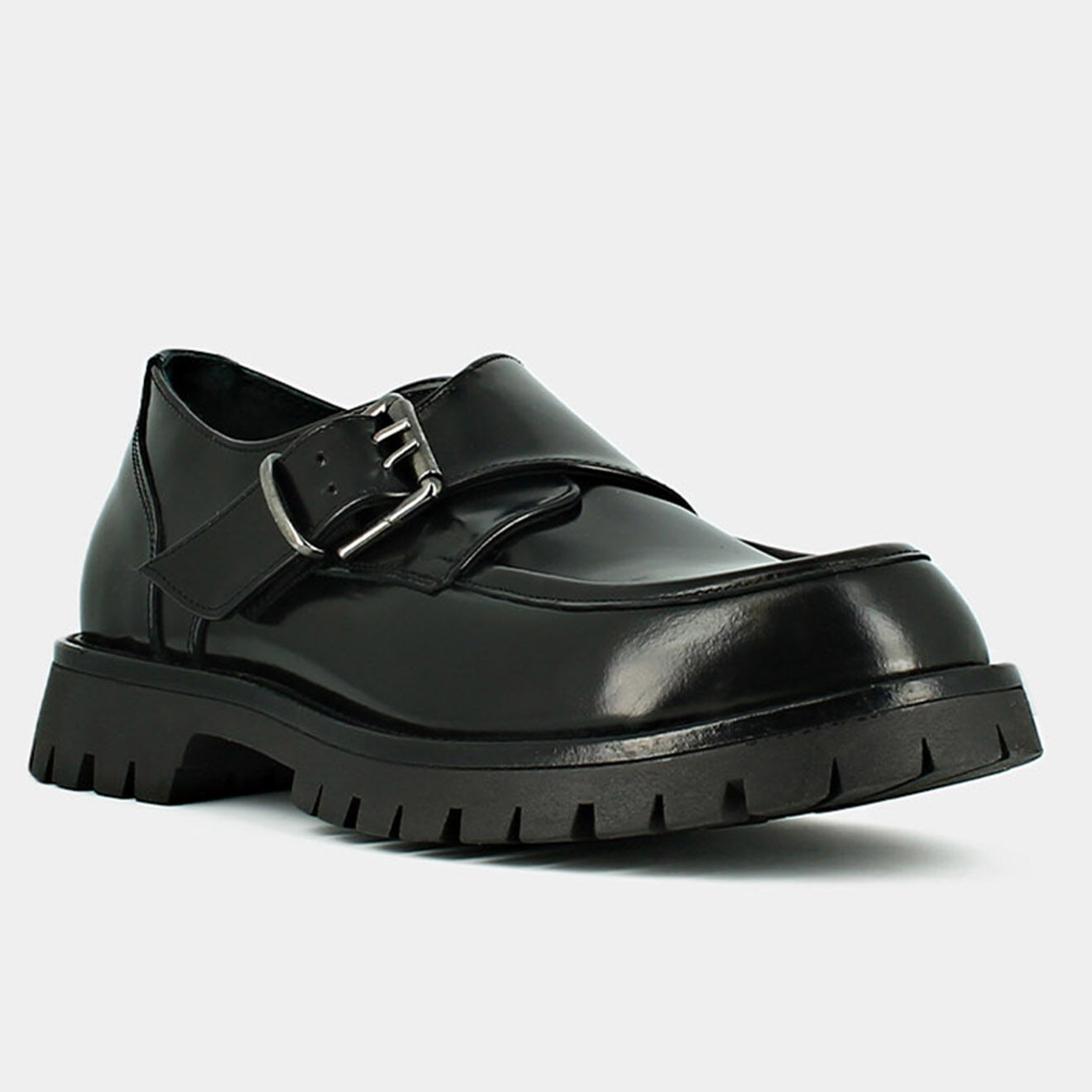 Jonak Mocassins en Cuir Raido noirs