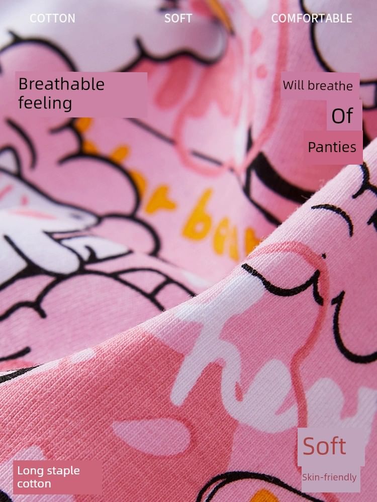 Pancherry - Koppelset: Cartoon Print Panty + Boxershort