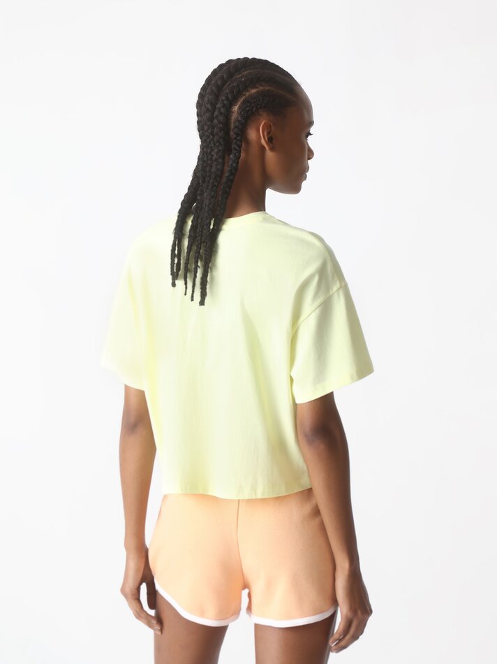 Camiseta bordada Mistral x Lefties - Amarelo Claro