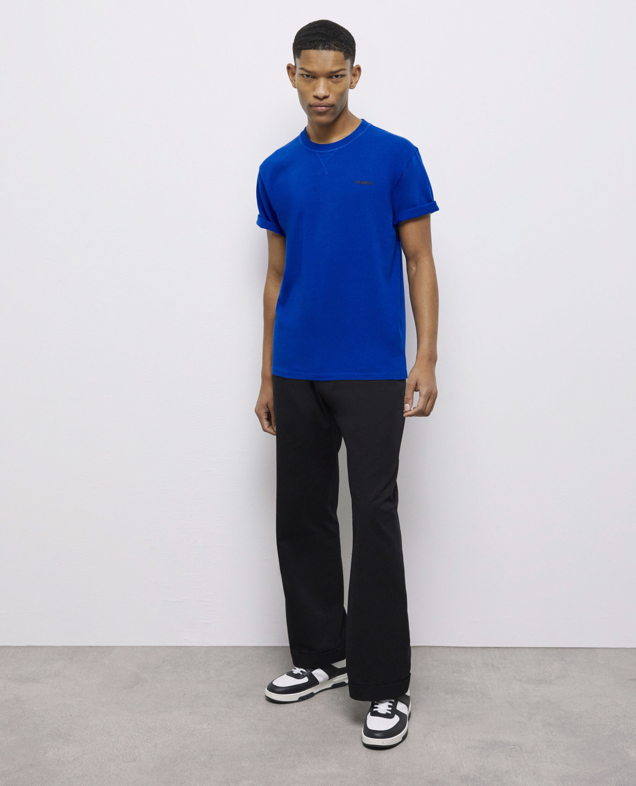 T-shirt logo The Kooples bleu