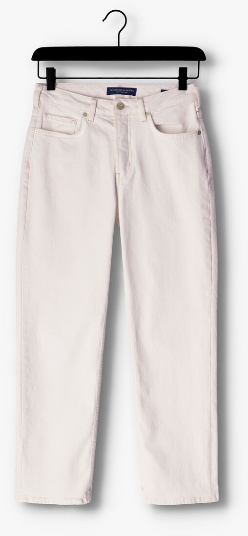 SCOTCH & SODA gebroken wit scotch & soda straight leg jeans the sky seasonal essentials - keep it cool