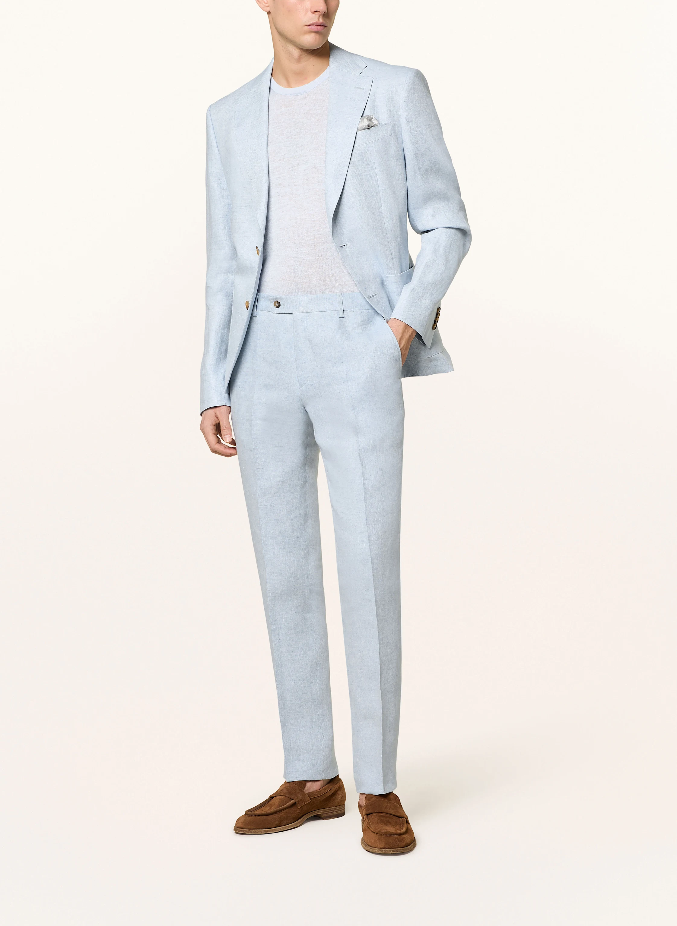 SAND COPENHAGEN Anzughose CRAIG Slim Fit aus Leinen