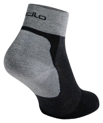 Chaussettes Unisexe Odlo Performance Wool Noir/Gris