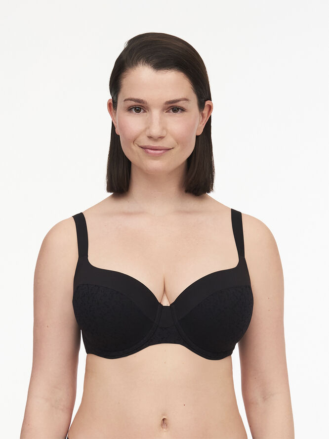 Chantelle Norah Covering t-shirt bra Black