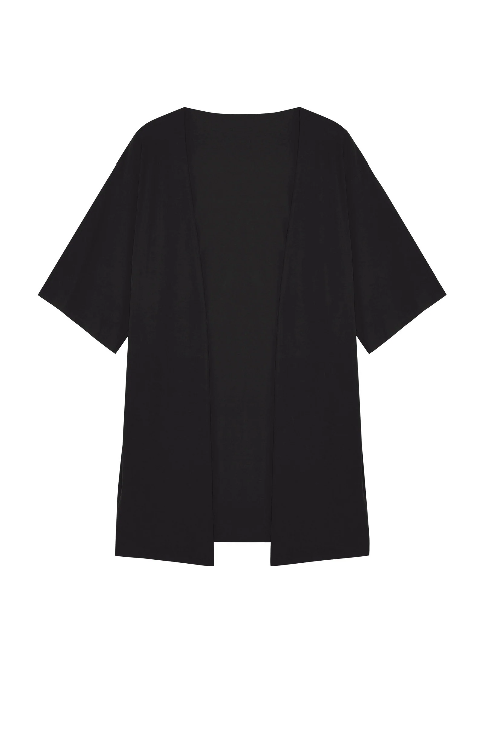 kym Veste kimono noire Noir