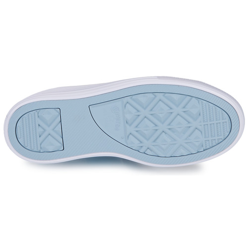 Converse - CHUCK TAYLOR ALL STAR MOVE CX PLATFORM HI - Bleu / Blanc