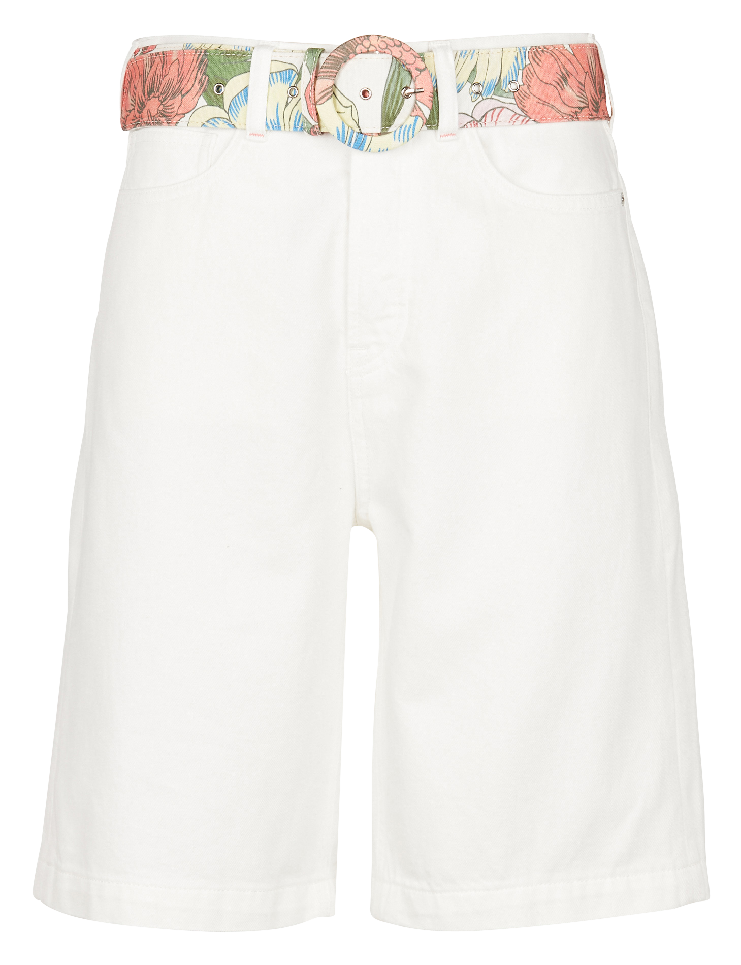 Bermuda en coton | Blanc