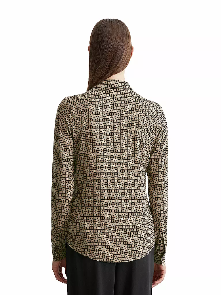 MARC O'POLO Jerseybluse  braun