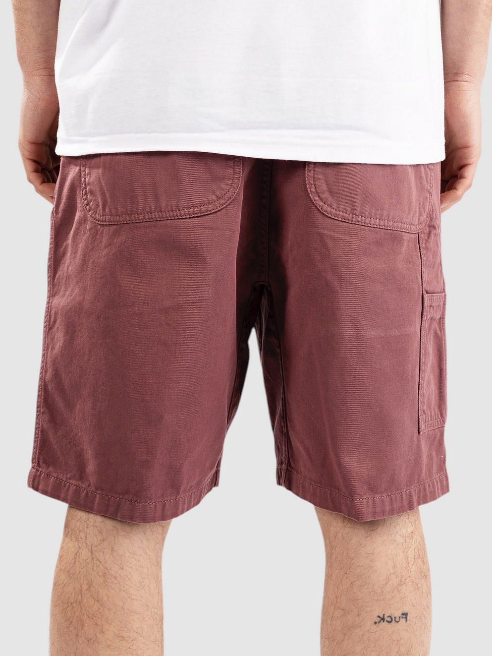 Carhartt WIP Flint Shorts dusky pink/garment dyed