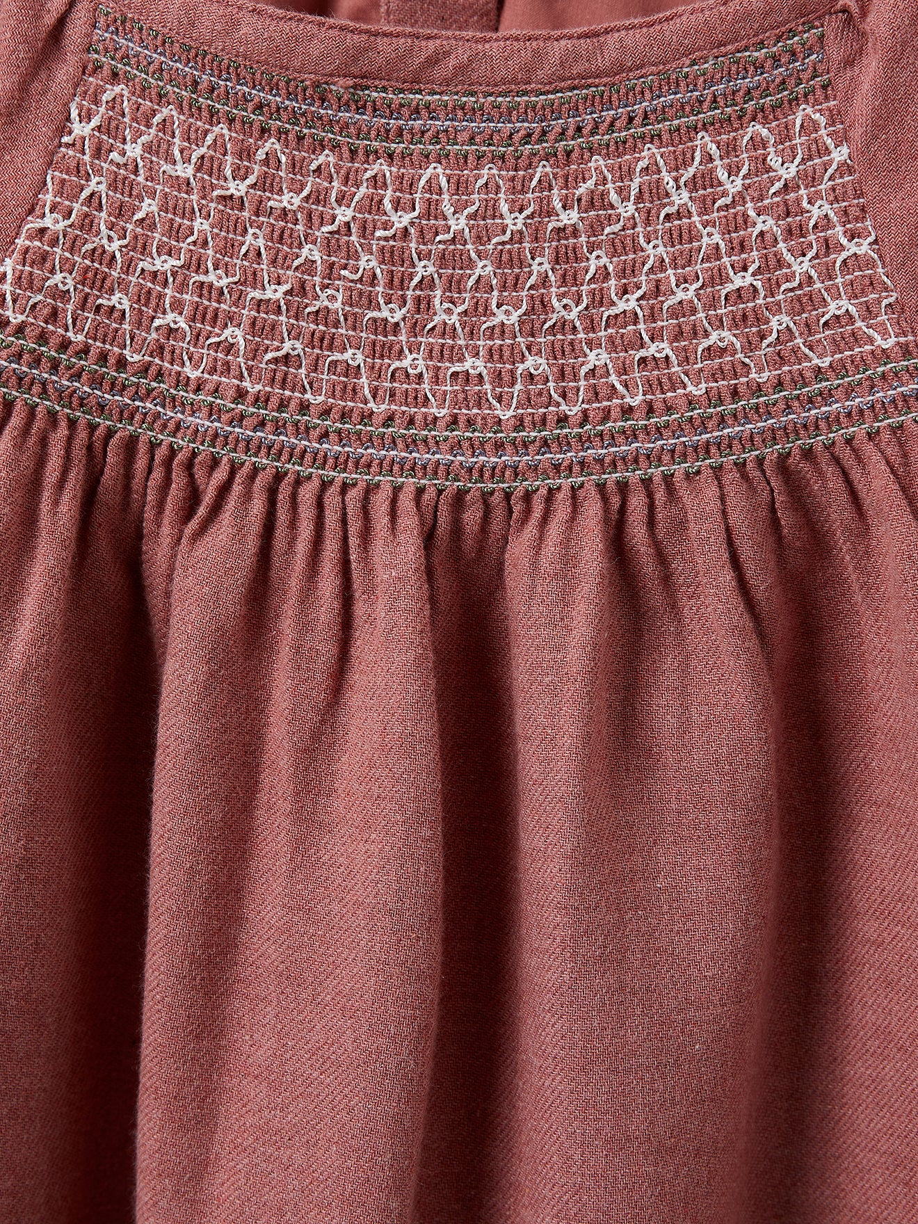 Robe Fille smockée