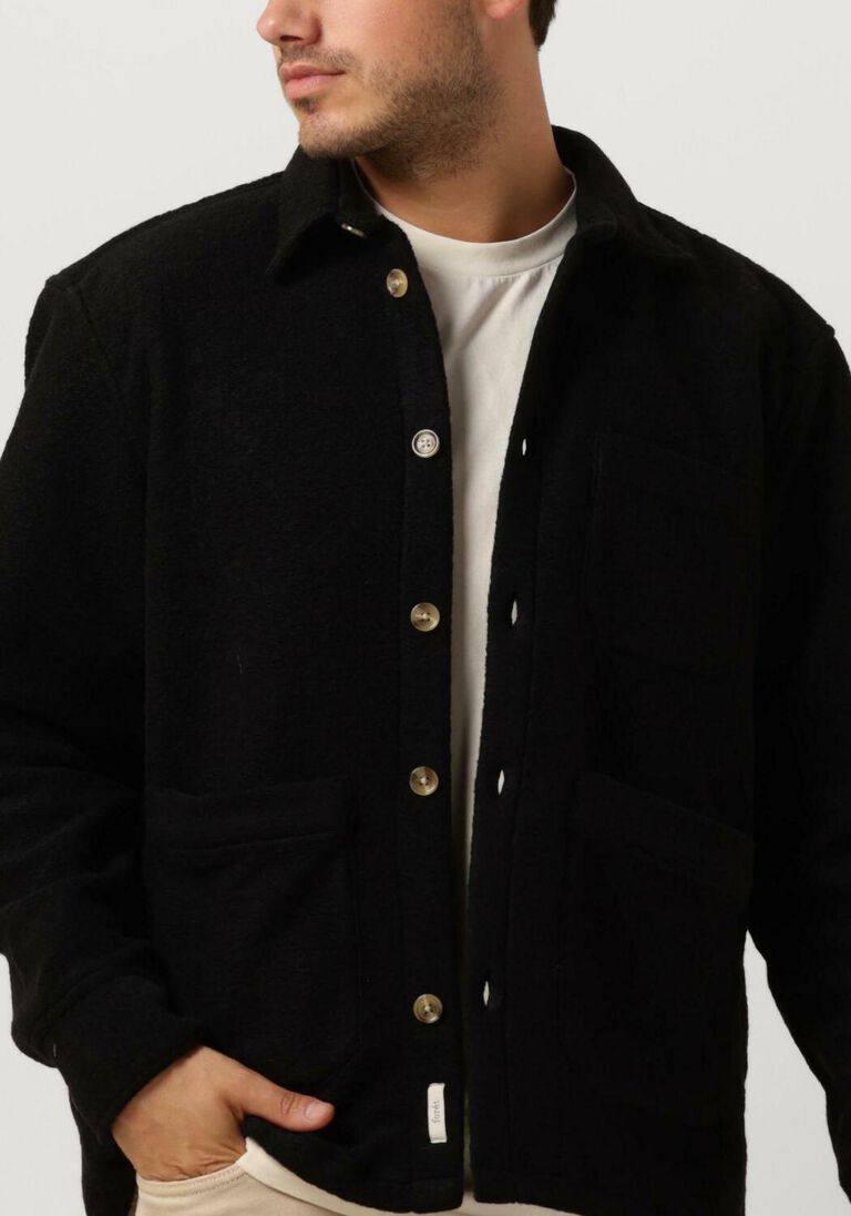 FOR\u00C9T zwarte for&eacute;t overshirt ivy wool overshirt