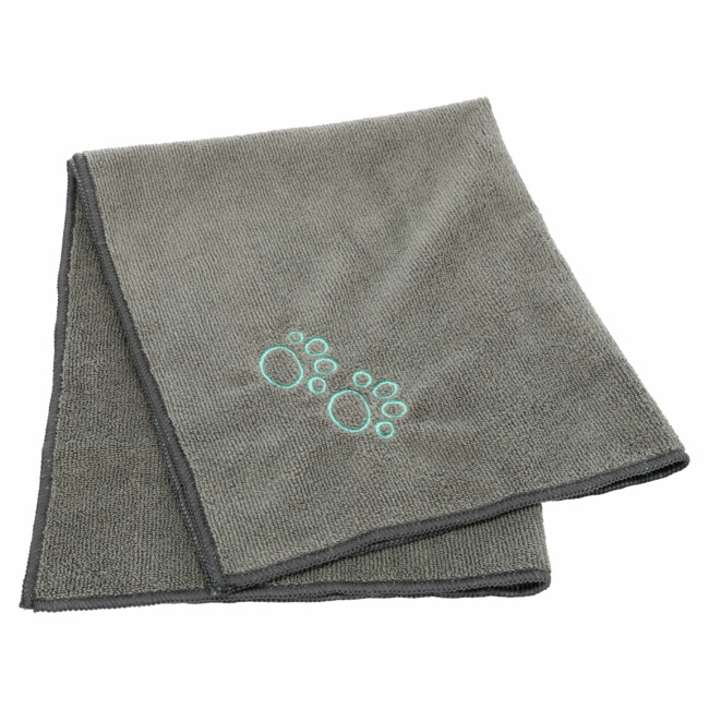 Serviette en microfibre pour chiens et chats 50 x 60 cm