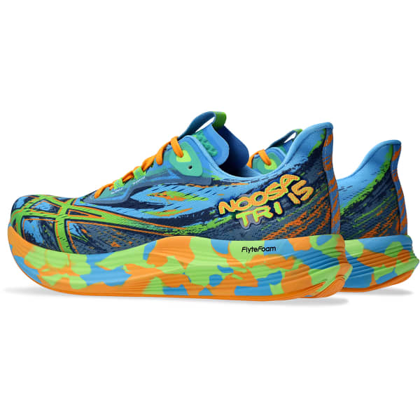 Chaussure running ASICS NOOSA TRI 15 WATERSCAPE/ELECTRIC LIME