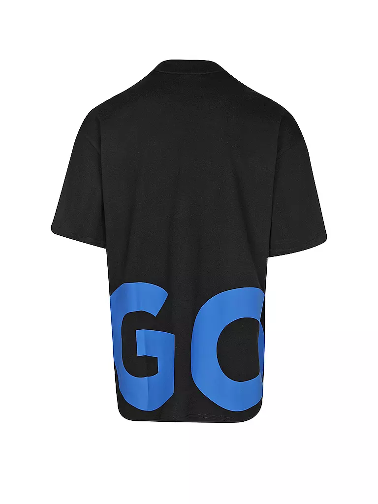 HUGO T-Shirt Oversized Fit NANNAVARO schwarz