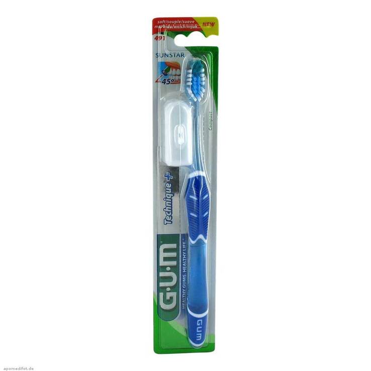 GUM Technique kompakt soft Zahnbürste, 1 St