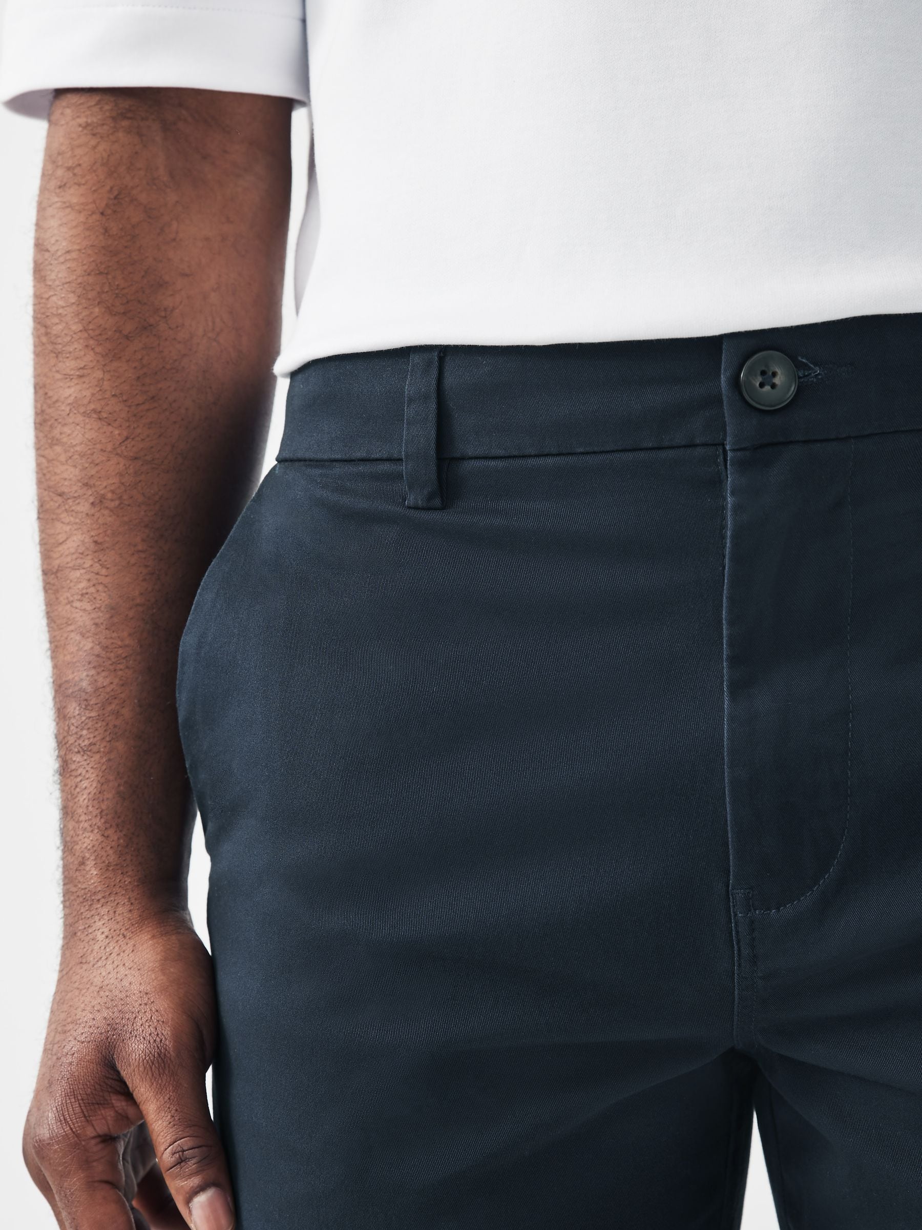 Multi - Slim Fit - Set van 4 chinoshorts met stretch