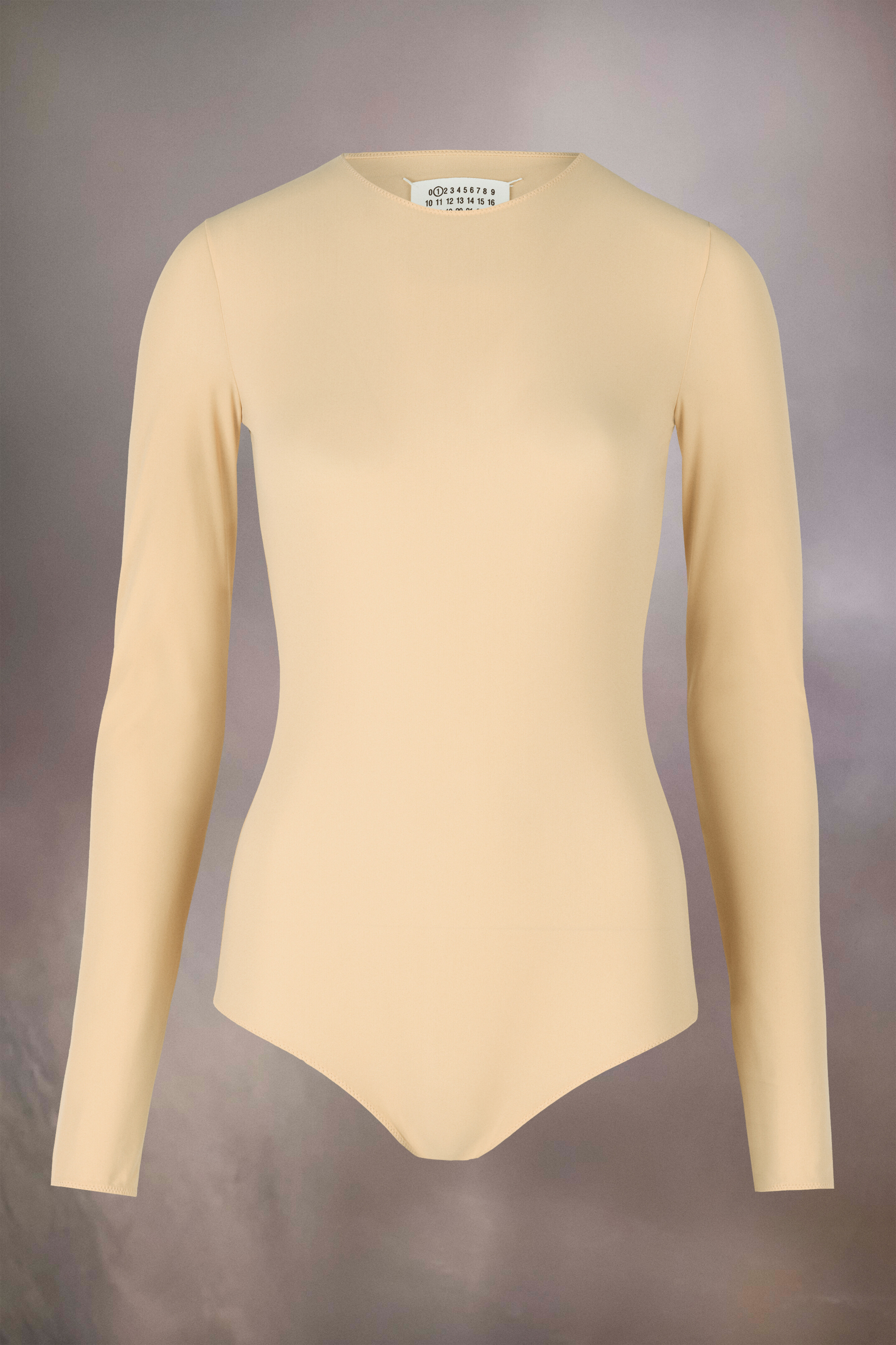 Body en jersey marron pour femme Chair