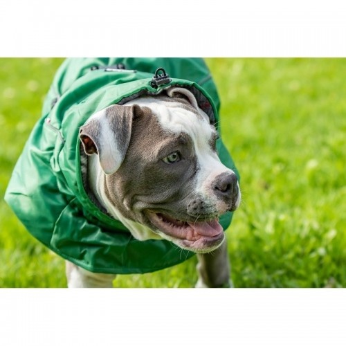 Capa de chuva impermeável verde Chiara Jasper