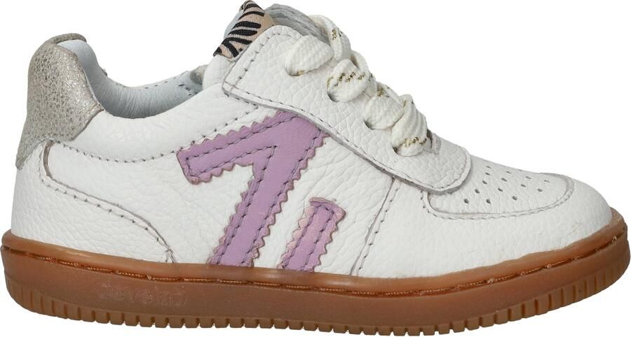 Develab 44430-192 meisjes veterschoenen wit