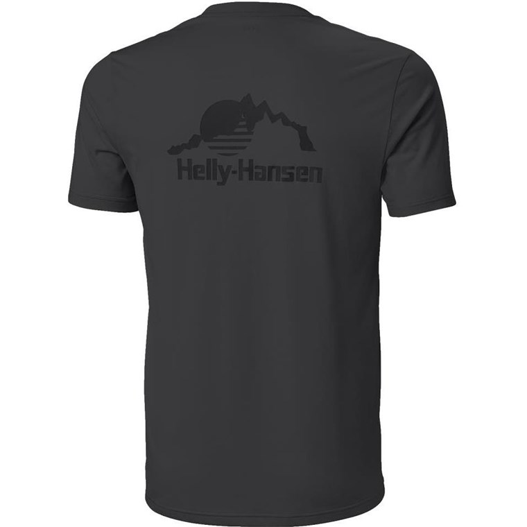 Helly Hansen Nord Graphic T-Shirt Ebony