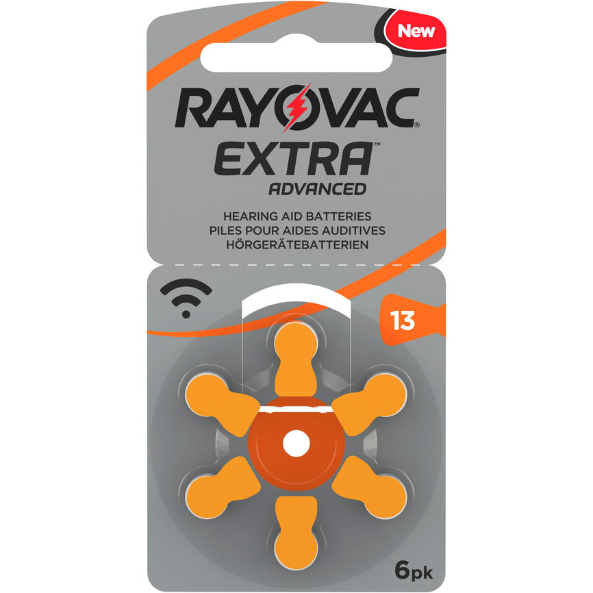 Rayovac Extra Advanced batteri for høreapparat 13