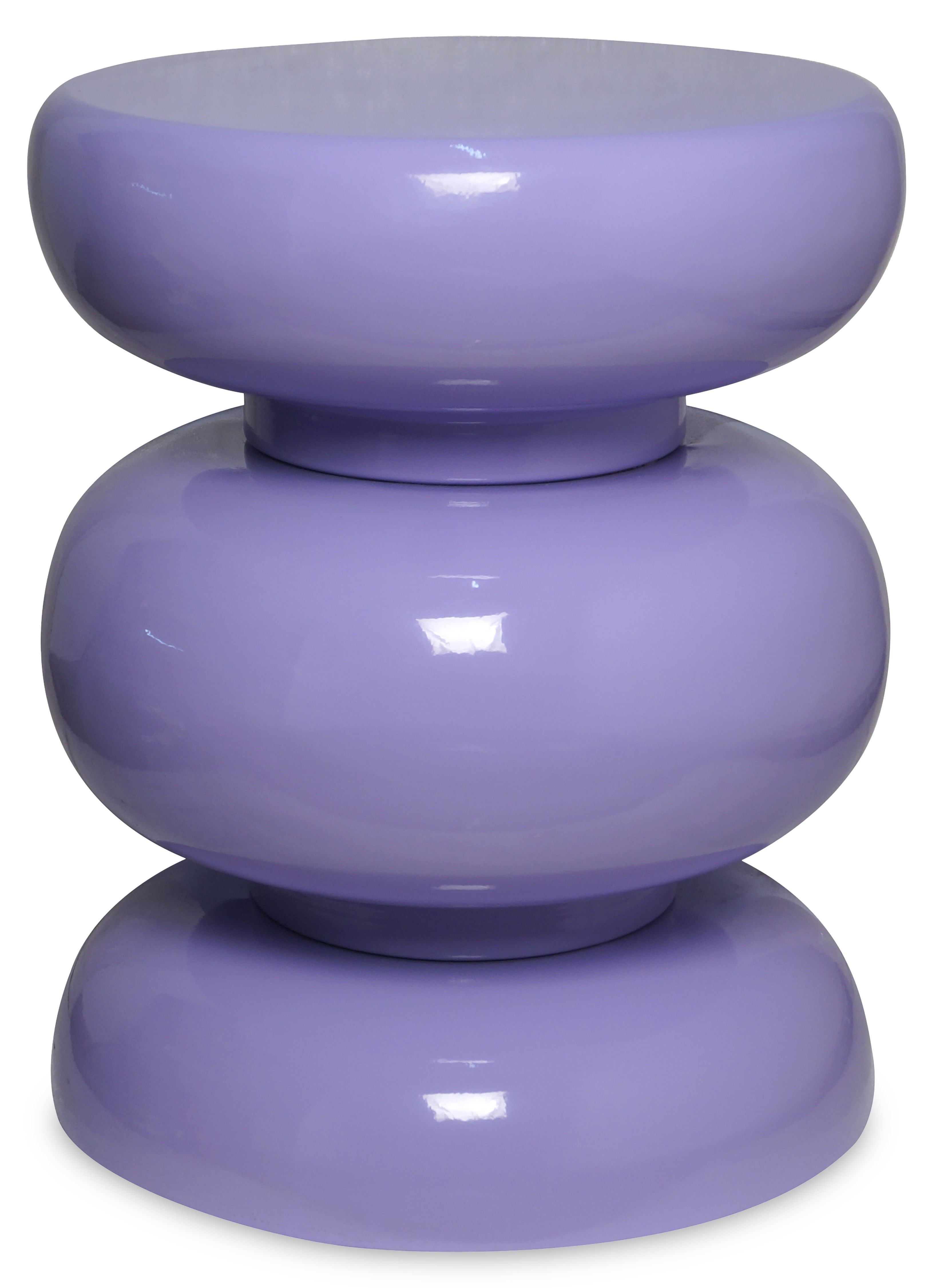 Bijzettafel 212853 paars Jari ⌀35  x H43.5 cm