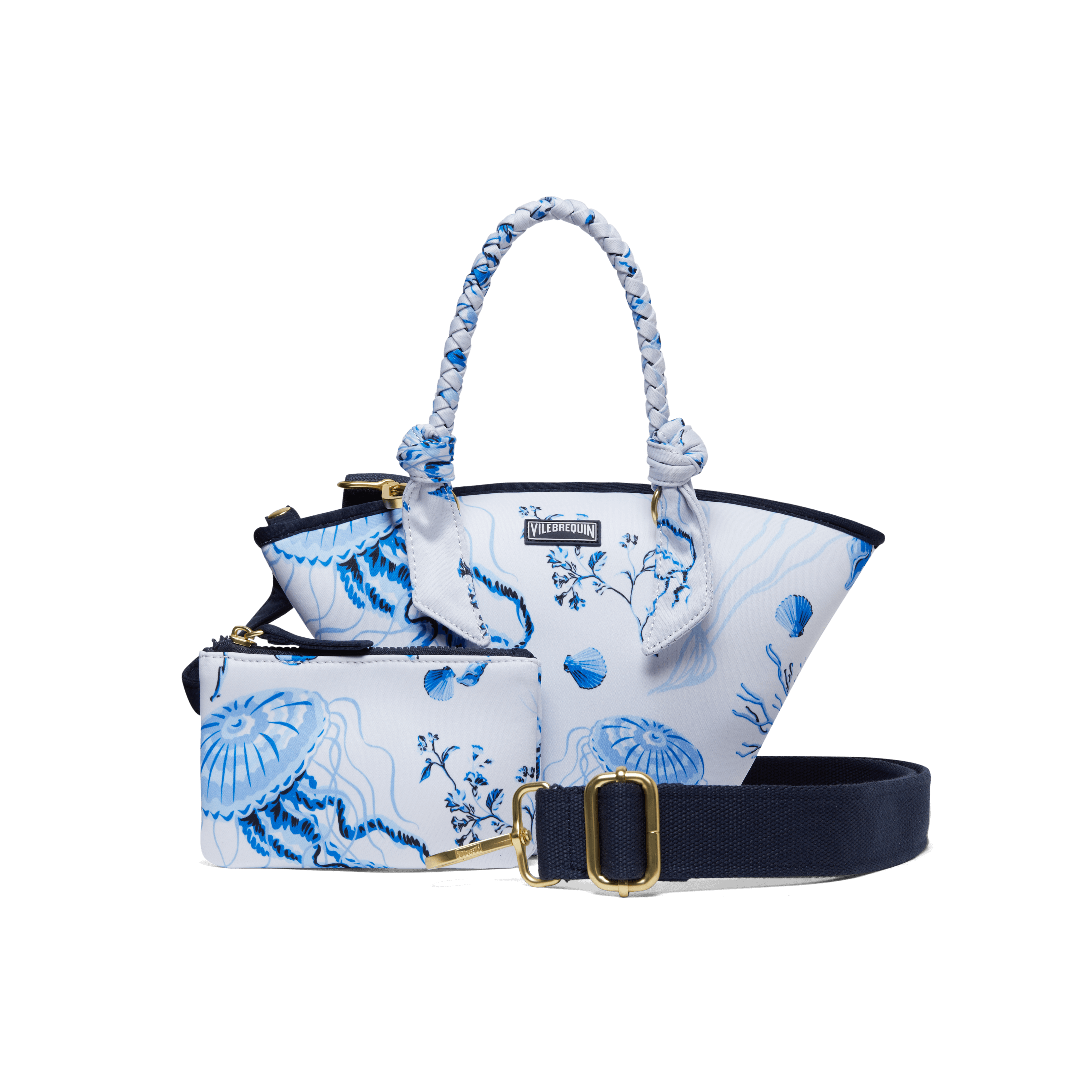 Sac de plage en néoprène femme Medusa and Shells